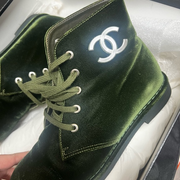 Chanel Green booties - Picture 3 of 6
